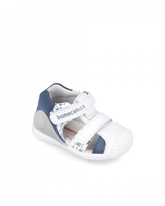 Sandale Copii Primii Pasi Biomecanics 242127-B Blanco [5]