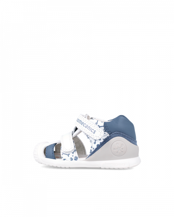 Sandale Copii Primii Pasi Biomecanics 242127-B Blanco [6]