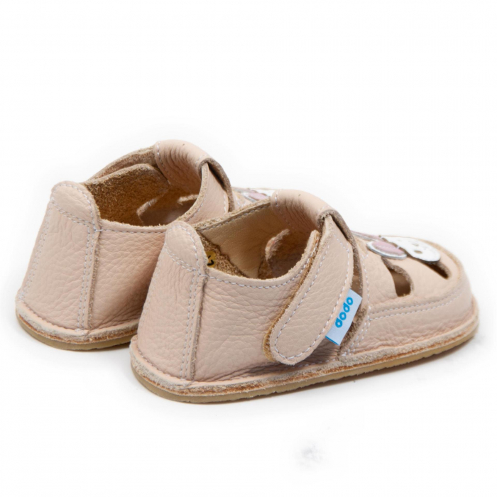 Sandale crem cu iepuras, Dodo Shoes [4]