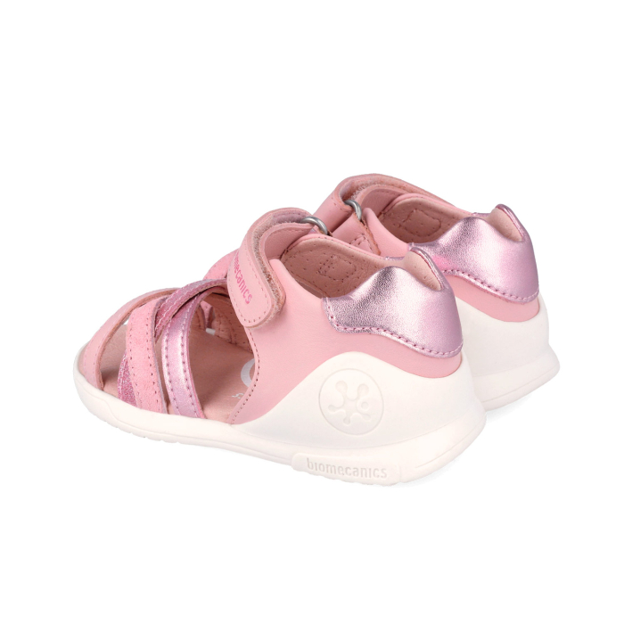 Sandale deschise 262140-A032 din piele naturala, flexibile pentru fete cu inchidere peste degete [2]