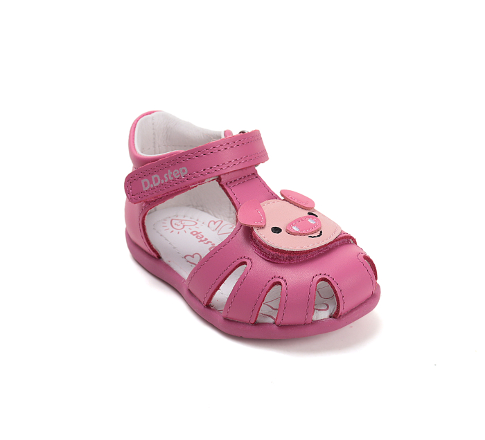 Sandale elegante DD Step G075-61516C piele naturala, cu inchidere peste degete, flexibile, cu arc plantar [8]