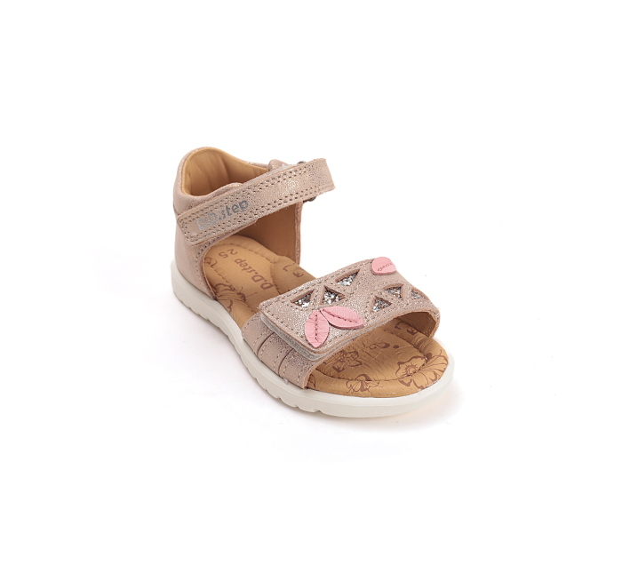 Sandale elegante DD Step G055-61642AM piele naturala, cu inchidere peste degete, flexibile, cu arc plantar [8]