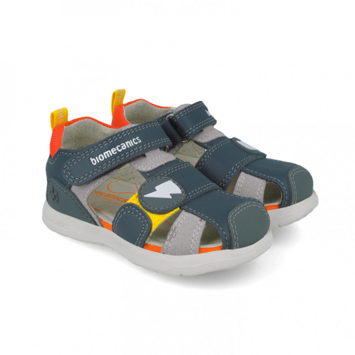 Sandale din Piele Biomecanics  252216-B213 Underground [1]