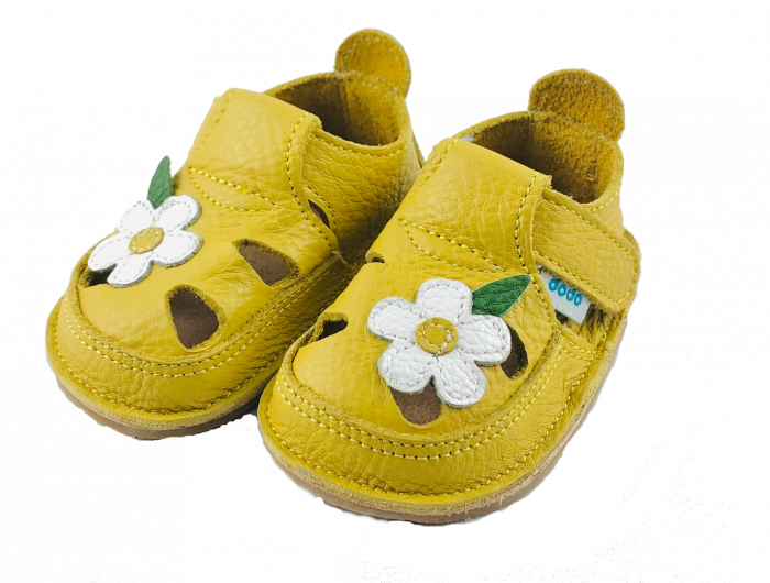 Sandale Galben Wild Flower, Dodo Shoes [2]