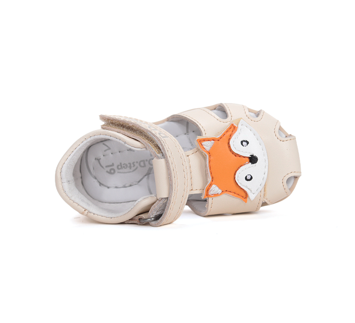 Sandale elegante DD Step G075-61516f piele naturala, cu inchidere peste degete, flexibile, cu arc plantar [5]