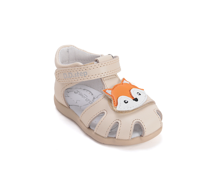 Sandale elegante DD Step G075-61516f piele naturala, cu inchidere peste degete, flexibile, cu arc plantar [8]