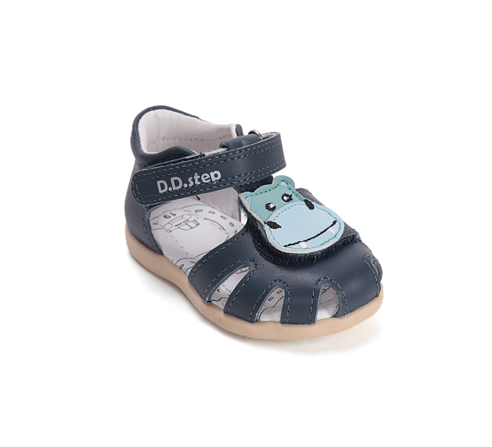 Sandale elegante DD Step  G075-61516A piele naturala, cu inchidere peste degete, flexibile, cu arc plantar [8]