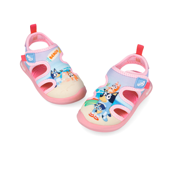 Sandale textile flexibile pentru plaja cu Bluey 262850-B032 pentru fete [8]