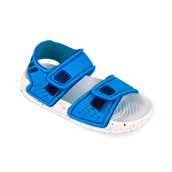 Sandale textile flexibile pentru plaja 262705-A008 pentru baieti cu inchidere peste degete [4]