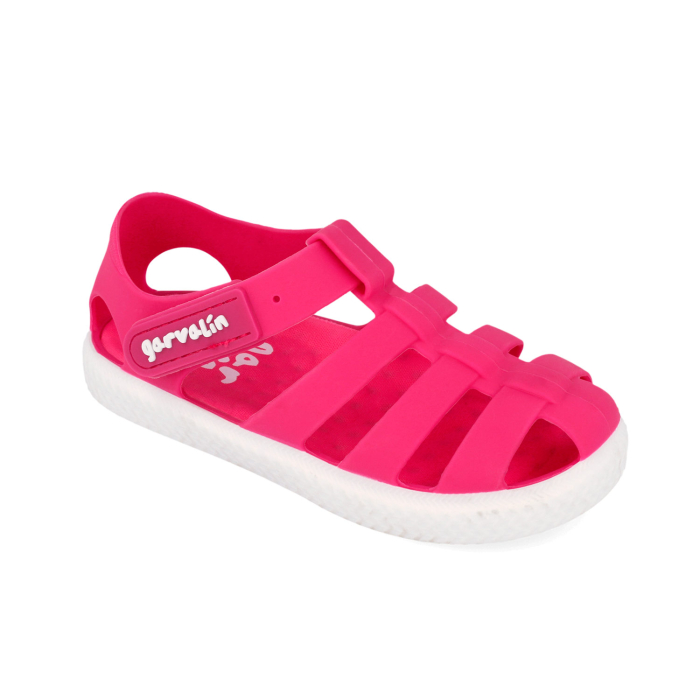 Sandale plaja  262707-C146 Fucsia Garvalin foarte flexibile pentru calapod lat [3]