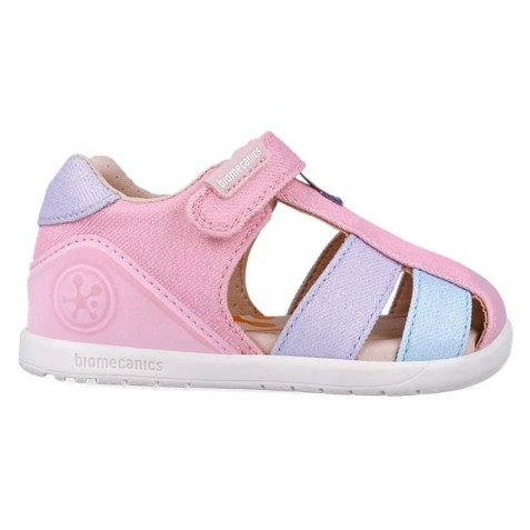 Sandale Primii Pasi 252192-A164 Lurex Lila, Biomecanics Biogateo Wider [3]