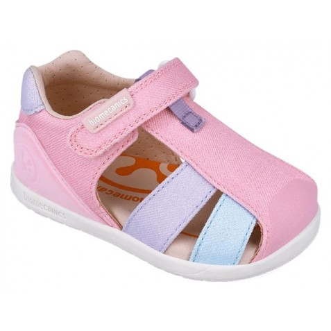 Sandale Primii Pasi 252192-A164 Lurex Lila, Biomecanics Biogateo Wider [4]