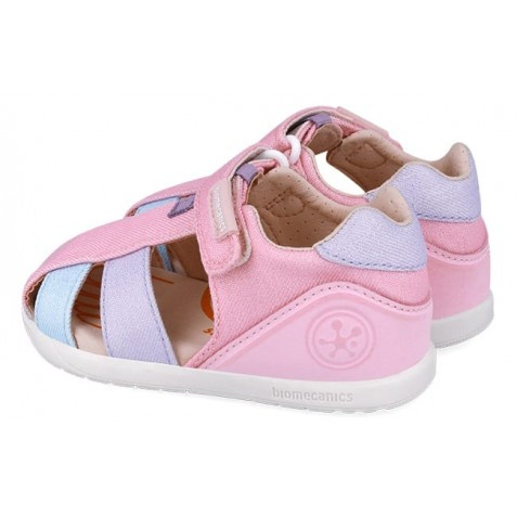 Sandale Primii Pasi 252192-A164 Lurex Lila, Biomecanics Biogateo Wider [6]