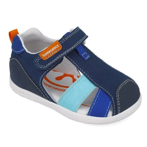 Sandale Primii Pasi 252198-A089 Azul Marino, Biomecanics Biogateo Wider [2]