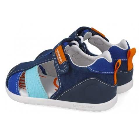 Sandale Primii Pasi 252198-A089 Azul Marino, Biomecanics Biogateo Wider [6]