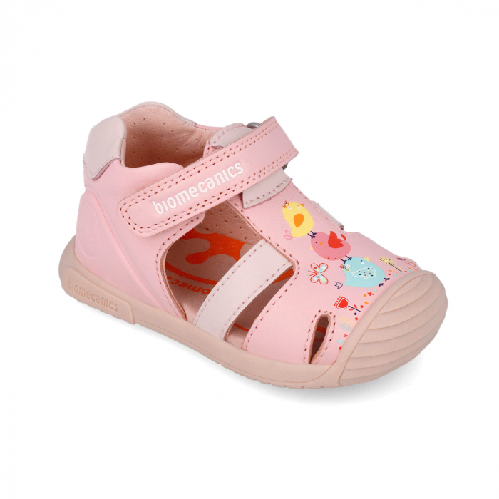 Sandale Primii Pasi Biomecanics  252106-A032 Rosa [4]