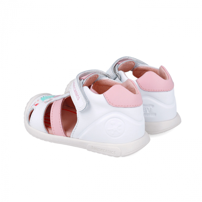 Sandale Primii Pasi Biomecanics  252106-B050 Blanco [4]