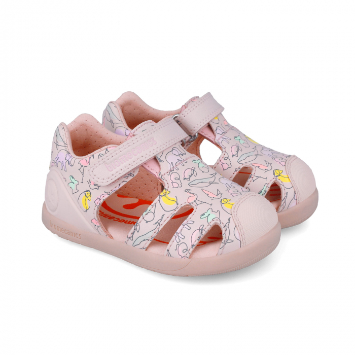 Sandale Primii Pasi Calapod Lat 252167-A779, Biomecanics Biogateo Wide [3]