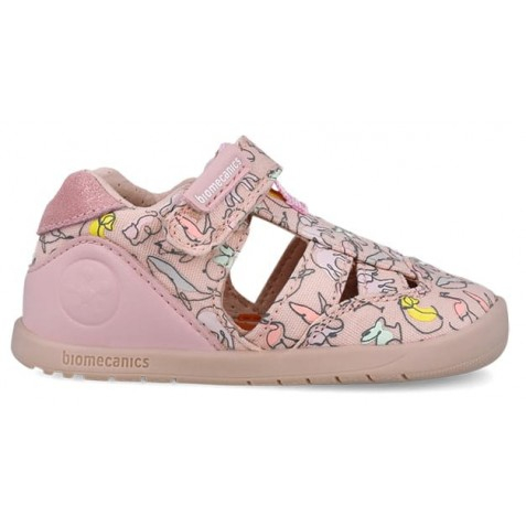 Sandale Primii Pasi 252193-A032 Rosa, Biomecanics Biogateo Wider [2]