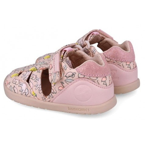 Sandale Primii Pasi 252193-A032 Rosa, Biomecanics Biogateo Wider [3]