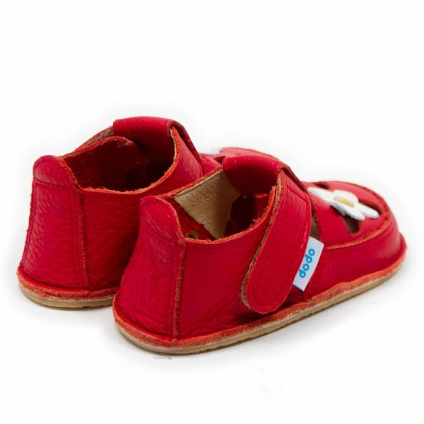 Sandale rosii Wild Flower, Dodo Shoes [3]
