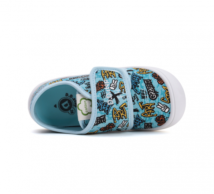 Tenisi din Panza Hidrofoba blue Game, DD Step [5]