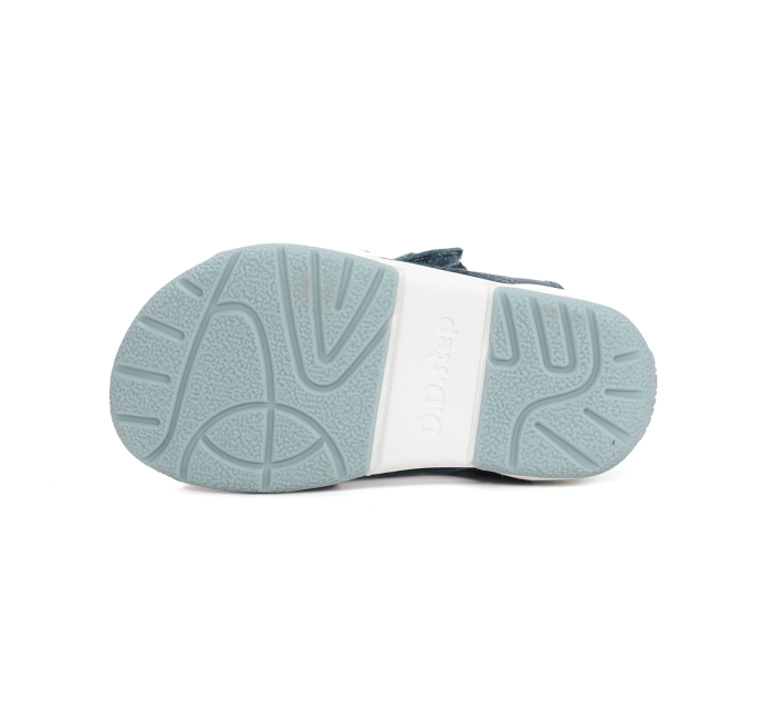 Sandale din piele naturala, flexibile pentru primii pasi G111-61179B in culoarea albastru pentru baieti [6]