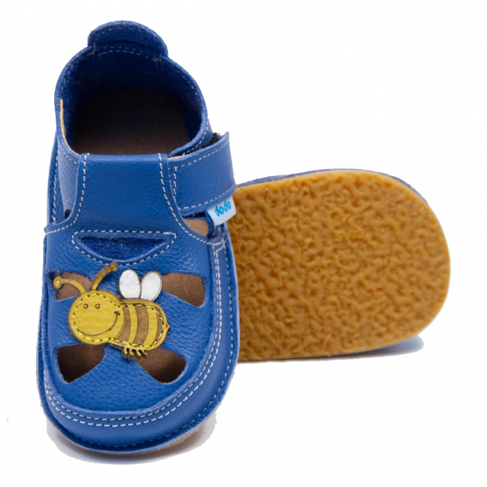 Sandale baieti albastru albinuta [2]