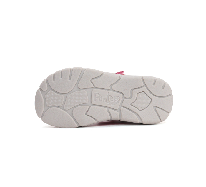 Sandale Supinate din piele naturala, pentru fete, roz, ajustare cu doua barete DA05-6-1925c DD Step Ponte [6]