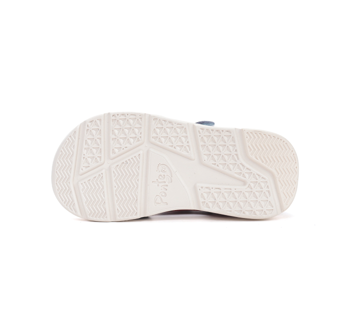 Sandale Supinate din piele naturala, pentru baieti, bleumarin, ajustare cu doua barete DA05-6-1884, Ponte [7]