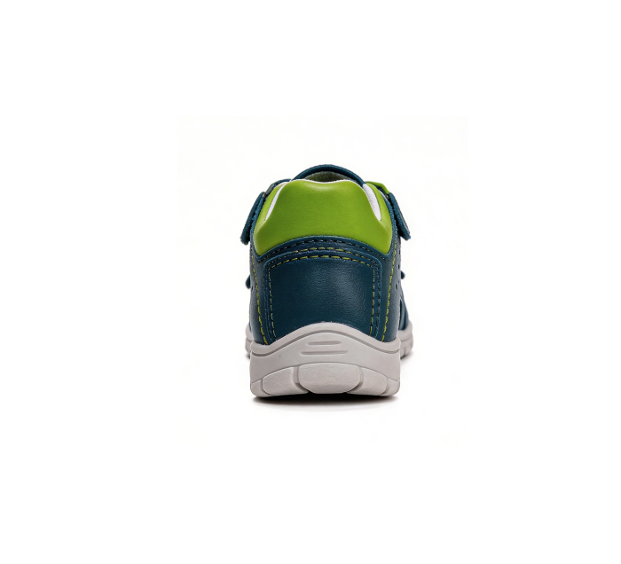 Sandale Supinate din piele naturala, pentru baieti, bleumarin, ajustare cu doua barete DA05-6-1925, Ponte [3]