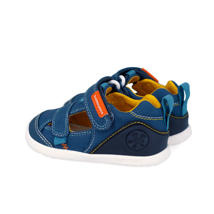 Sandale barefoot textile, inchise, navi foarte flexibile  262191-A556  pentru baieti Biomecanics [2]