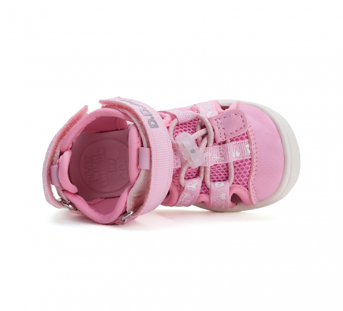 Sandale Textile Pink Flowers, Uscare Rapida Quick Dry, DD Step [4]