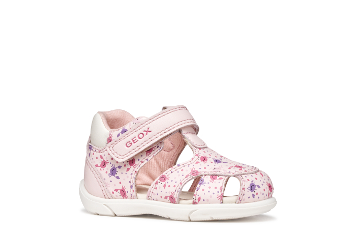 Sandale Geox primii pași Zapito, B556FB 05404 C0811Roz  pentru fetițe [4]