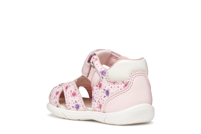 Sandale Geox primii pași Zapito, B556FB 05404 C0811Roz  pentru fetițe [5]