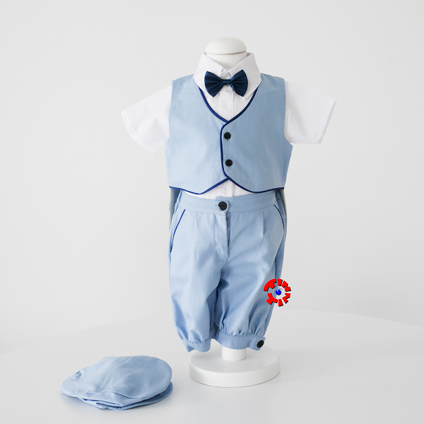 Set Botez Complet din In Pentru Baiat, Blue Summer, TinTin Shop [3]