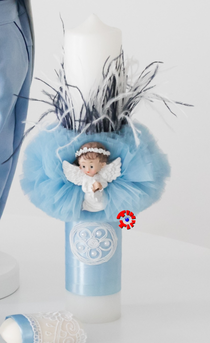 Set Botez Complet din In Pentru Baiat, Blue Summer, TinTin Shop [4]