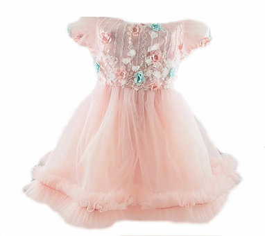 rochie botez alba cu trena [3]