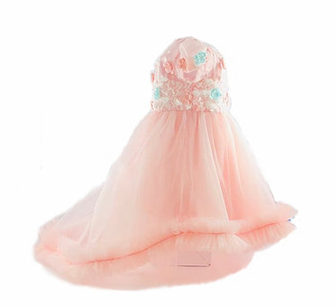 rochie botez alba cu trena [2]