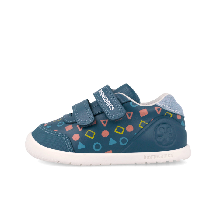 Sneaker Biomecanics Calapod Lat 262166-A556  din piele naturala, pentru baieti in culoarea albastru, Biomecanics Barefoot [4]