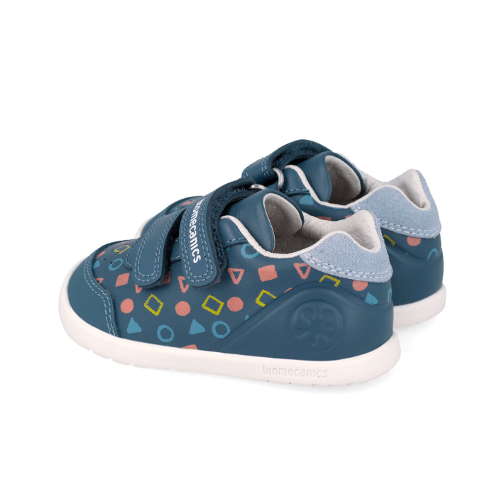 Sneaker Biomecanics Calapod Lat 262166-A556  din piele naturala, pentru baieti in culoarea albastru, Biomecanics Barefoot [2]