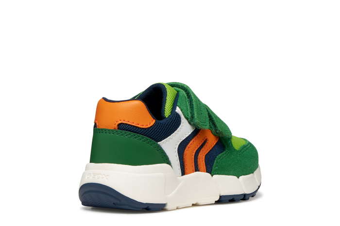 Sneaker Flexyper  B566GD 054FU C0587 pentru baietii, Green Geox [6]