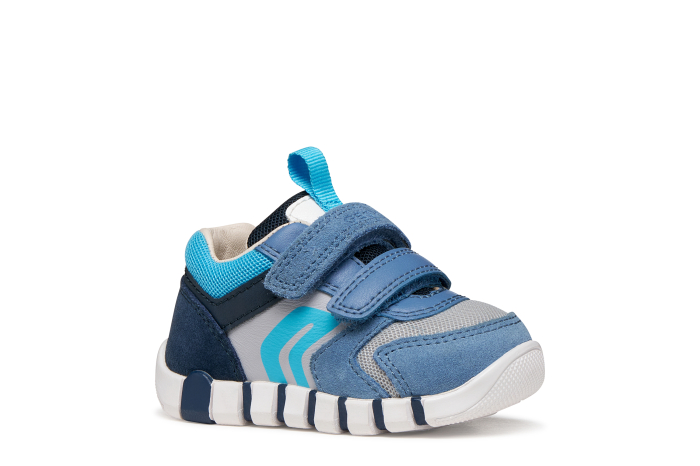 Sneakers Geox B Iupidoo B B3555D 02214 C4S1L albastrii pentru baietii [6]