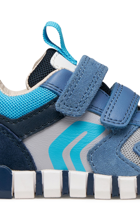 Sneakers Geox B Iupidoo B B3555D 02214 C4S1L albastrii pentru baietii [11]