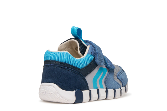 Sneakers Geox B Iupidoo B B3555D 02214 C4S1L albastrii pentru baietii [8]