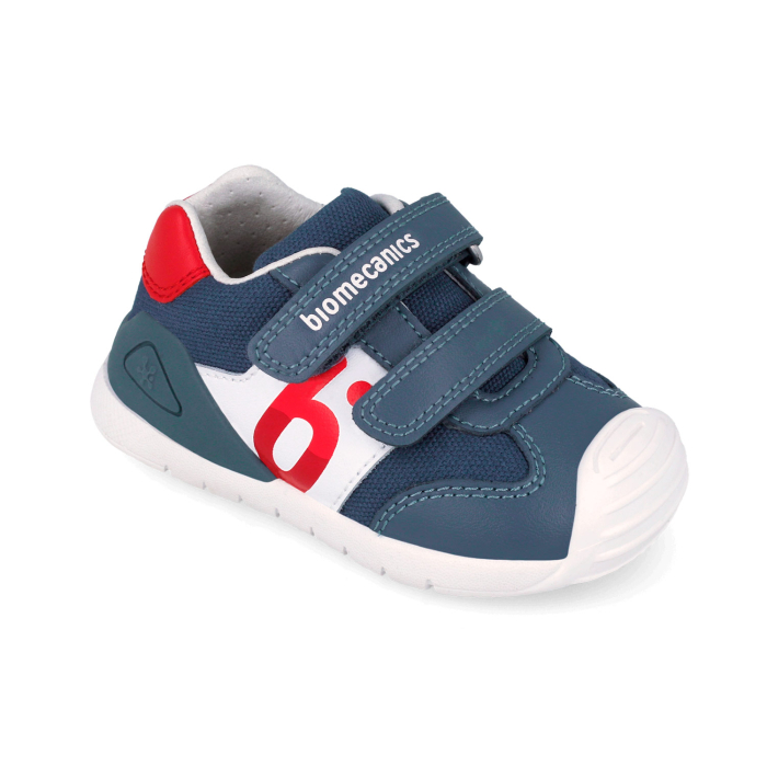 Sneakers Biomecanics Primii Pasi 262121-A556 albastrii pentru baieti [3]