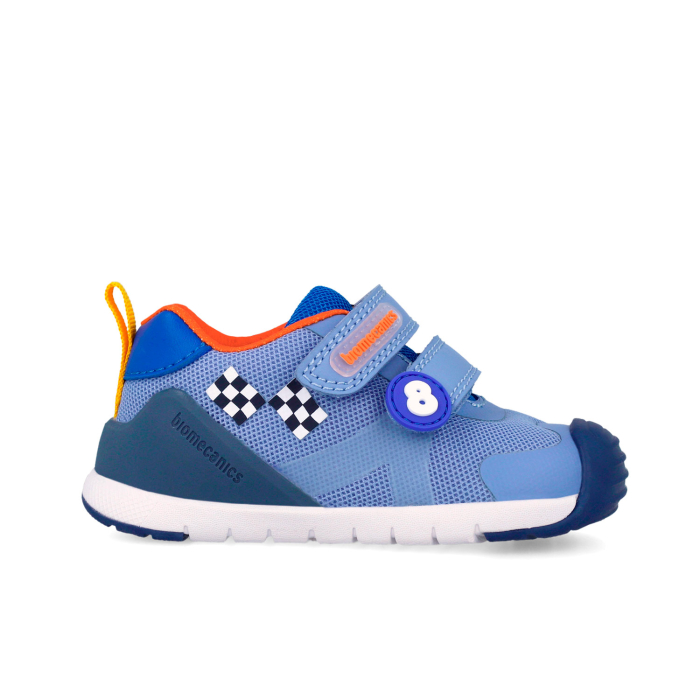 Pantofii primii pași de vara 262134-A371 albastri pentru băieți [5]