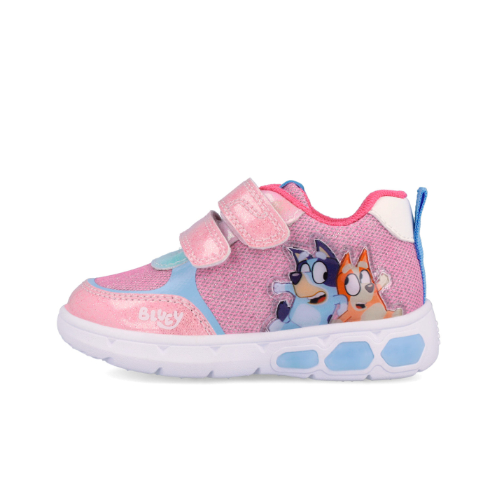 Adidasi textili bleumarin pentru fete cu luminite si Bluey. 262860-B032 Garvalin [6]