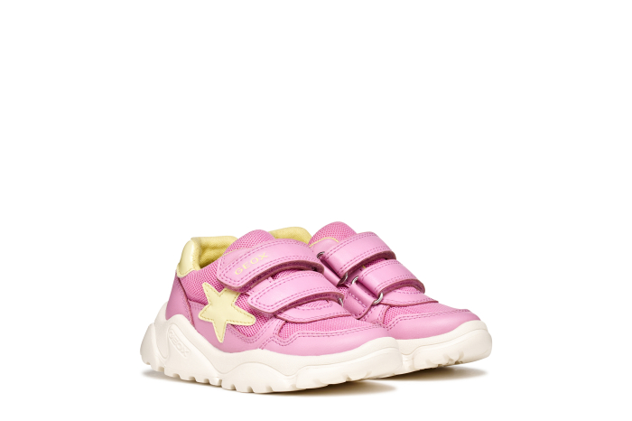 Geox B655QA 0BC14 C0808 adidasi pentru fete roz [7]