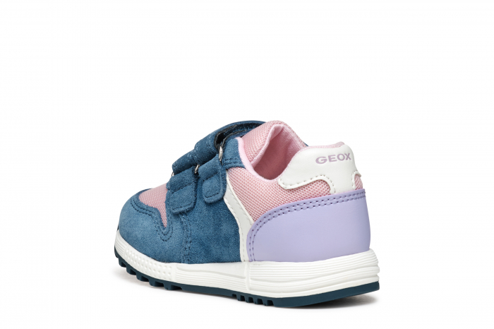 Sneakers Geox Alben B453ZA 02214, Avio/Pink [2]